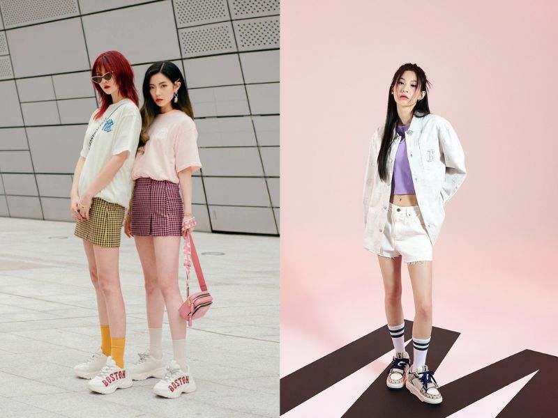 156c2249-phoi-do-voi-giay-the-thao-5 Quần short phù hợp phối với giày Boston nữ (Nguồn: zerdio.com.vn& kooding.com)