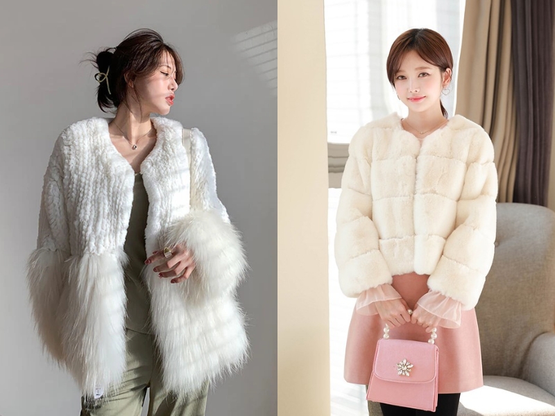 34e635d6-di-dam-cuoi-mac-gi15 Áo khoác lông mang một vẻ đẹp quý phái (Nguồn: shopee.vn)
